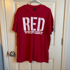 Oscar Mike Apparel RED T-shirt Size XL